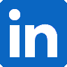 LinkedIn logo, with a link to Alex's LinkedIn page